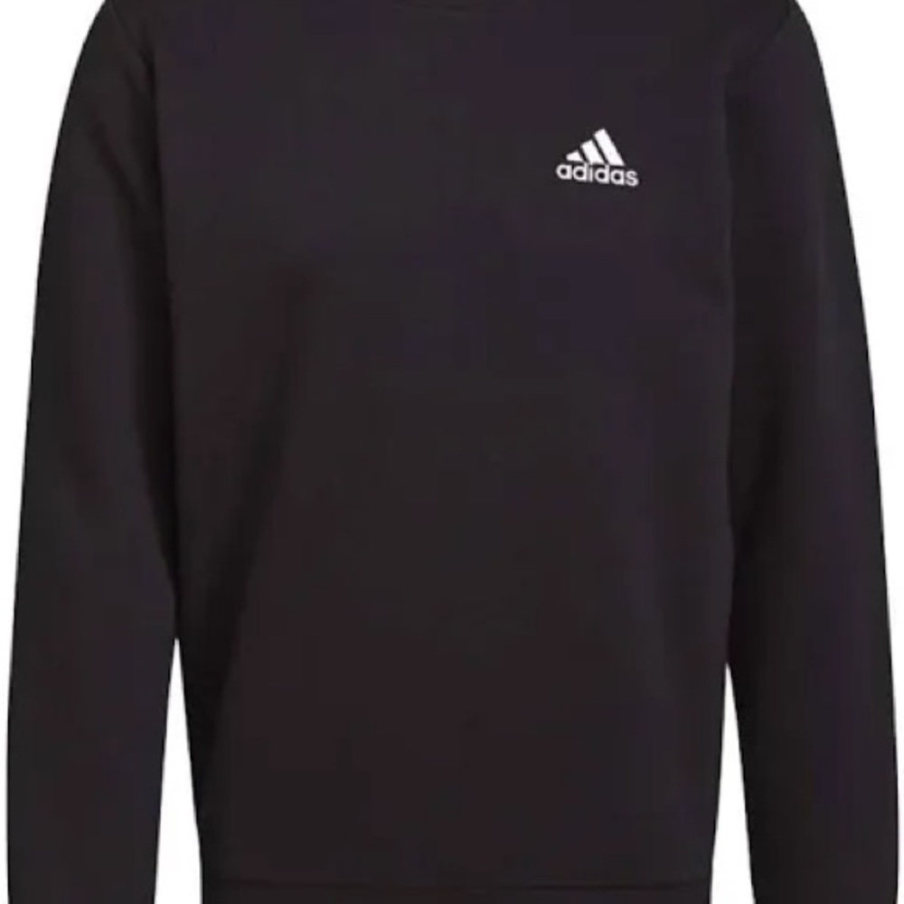 Adidas Men's Crewneck Black Sweater.